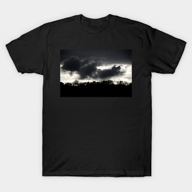 Black Forest & Clouds / Swiss Artwork Photography T-Shirt by RaphaelWolf